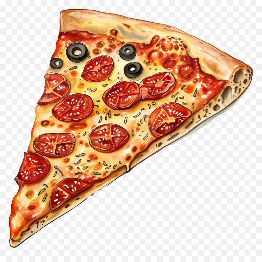 Sepotong Pizza，Pizza Slice PNG