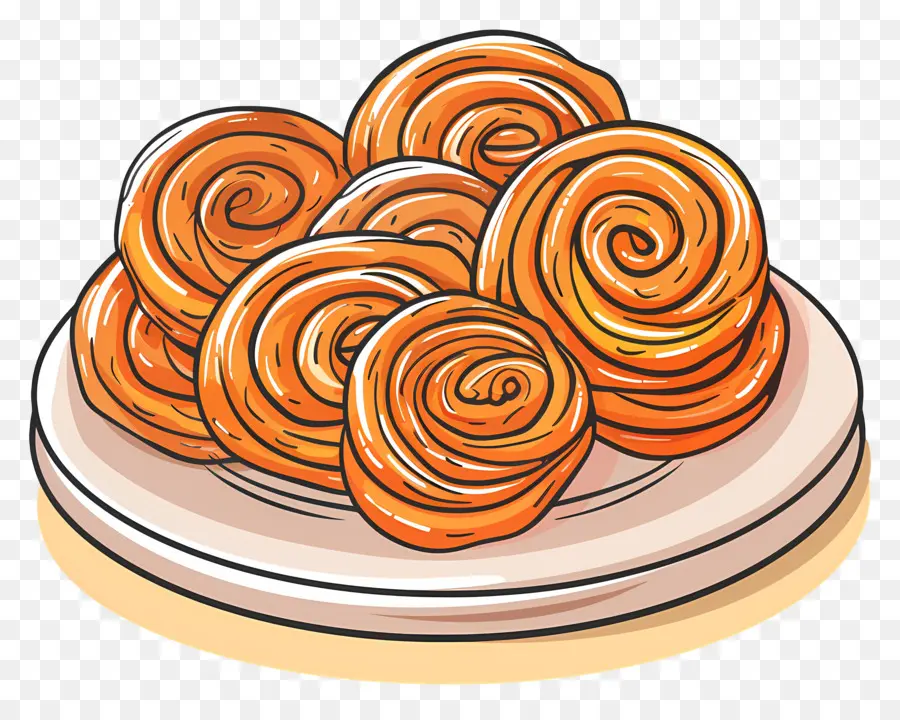 Jalebi，Scone Oranye PNG