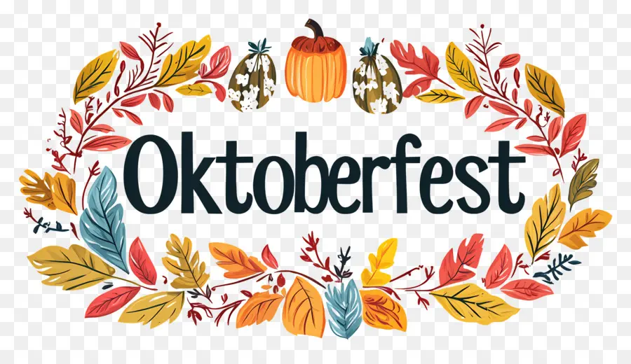 Oktoberfest，Daun Musim Gugur PNG