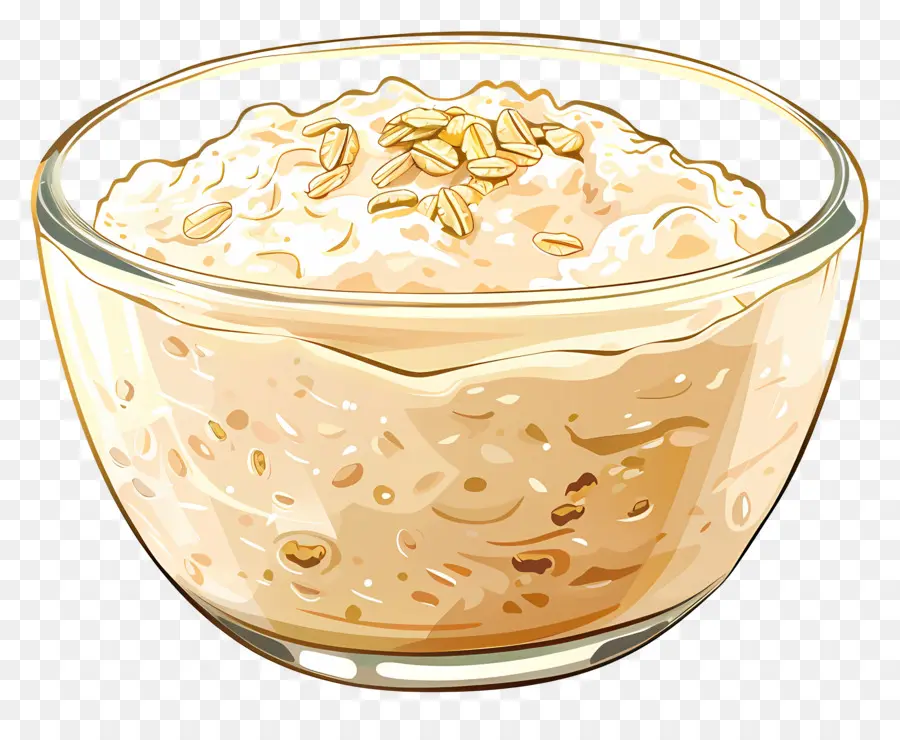 Semangkuk Bubur，Oatmeal PNG