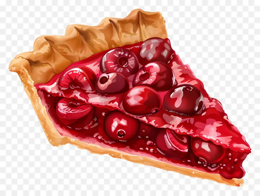 Cherry Pie，Makanan Penutup PNG