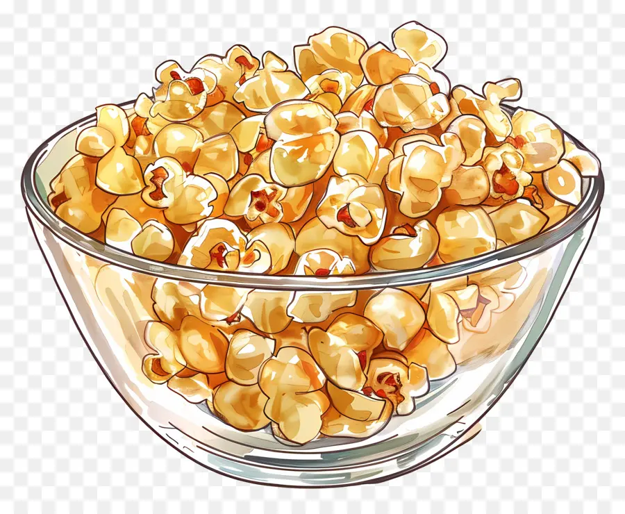 Popcorn，Garam PNG