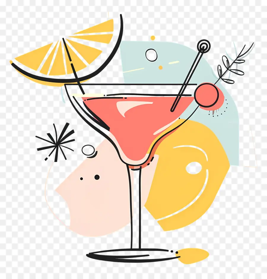 Koktail，Martini PNG