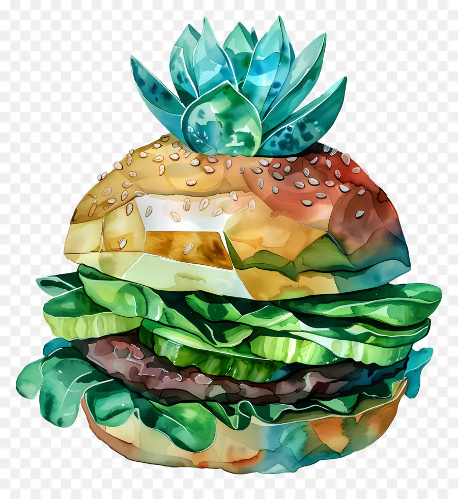 Burger，Cat Air Ilustrasi PNG