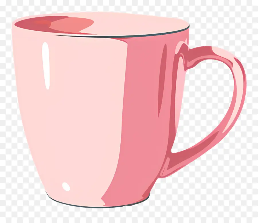 Mug，Pink Piala PNG