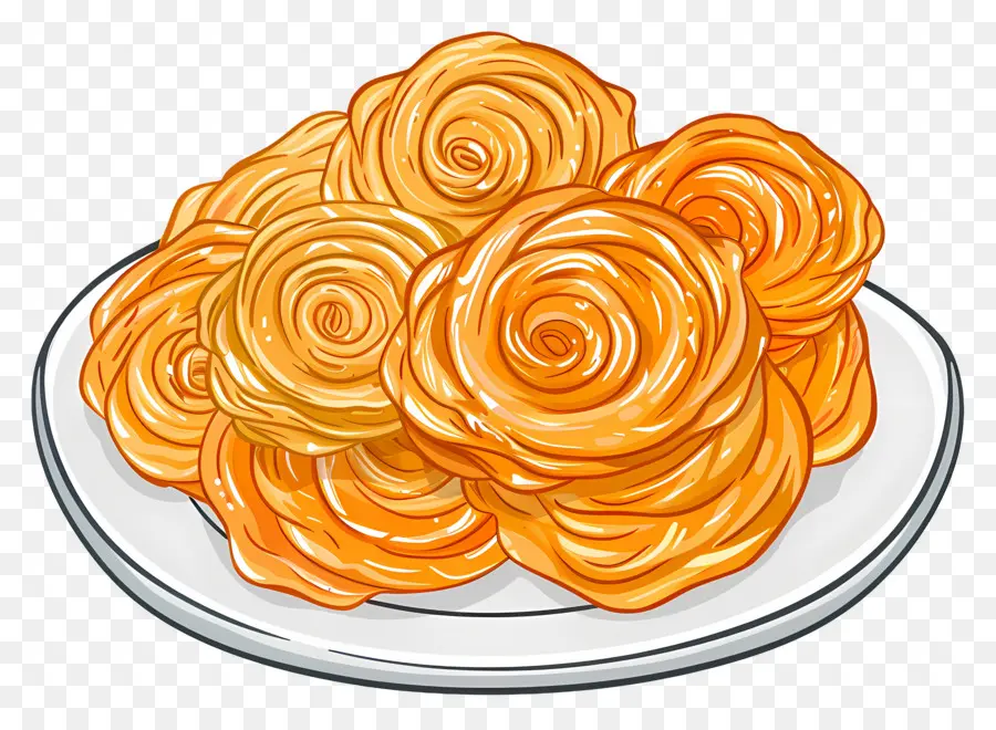 Jalebi，Roti PNG