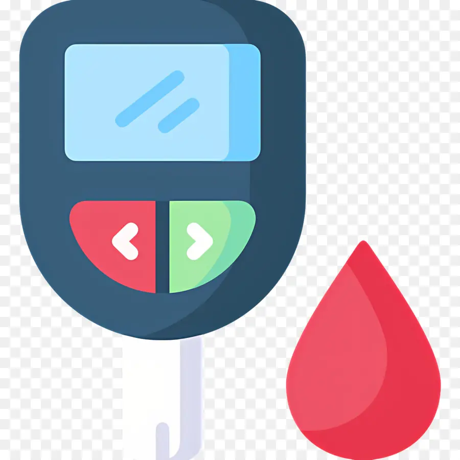 Diabetes，Glukosa Darah Meter PNG