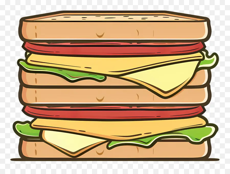 Sandwich，Sandwich Stack PNG