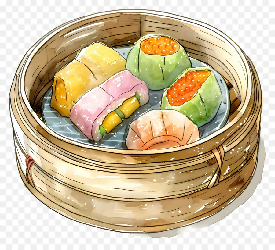 Dim Sum，Kukus PNG