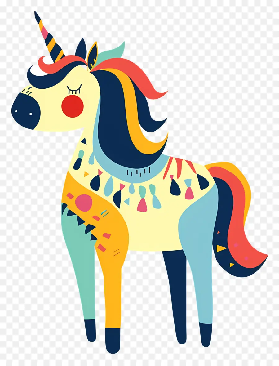 Unicorn，Unicorn Kuning PNG