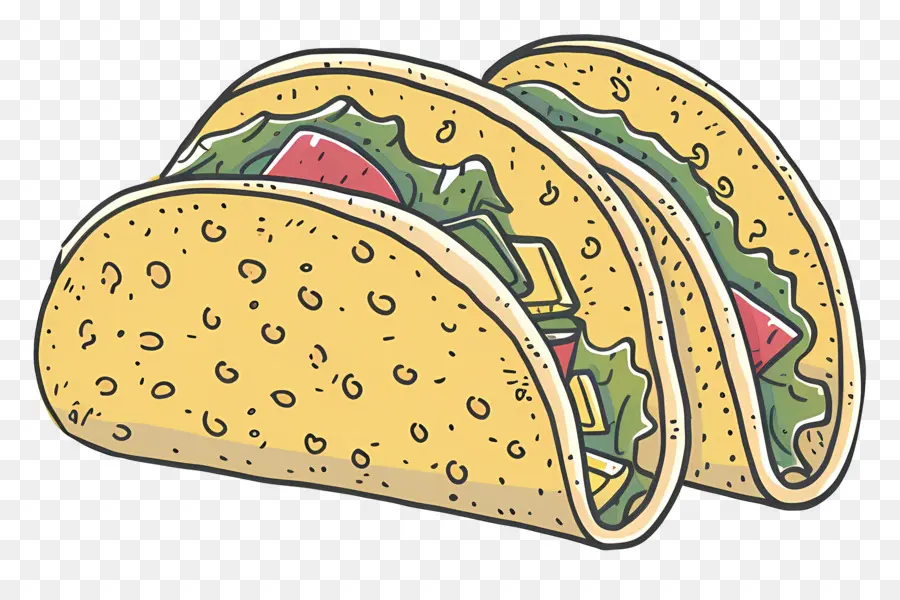 Taco，Selada PNG