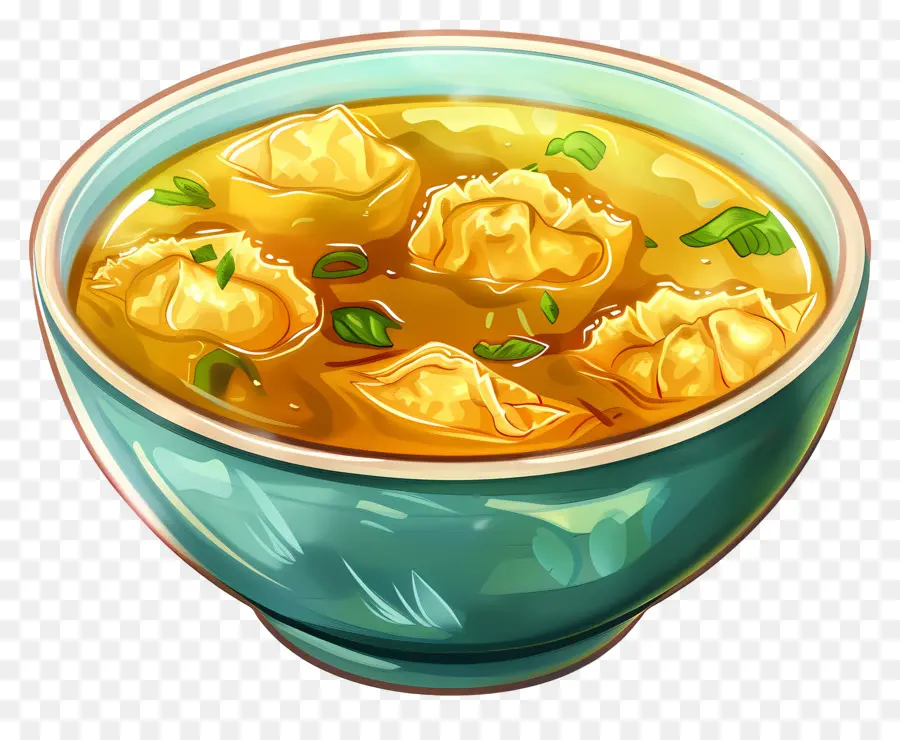 Sup Wonton，Panas Dan Asam Sup PNG