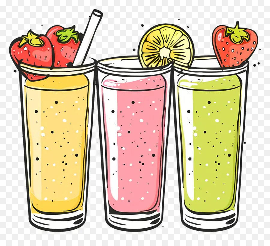 Smoothie，Smoothie Buah PNG