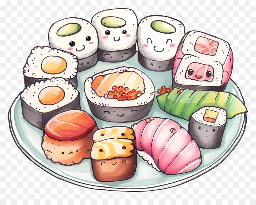 Makanan Jepang，Sushi PNG