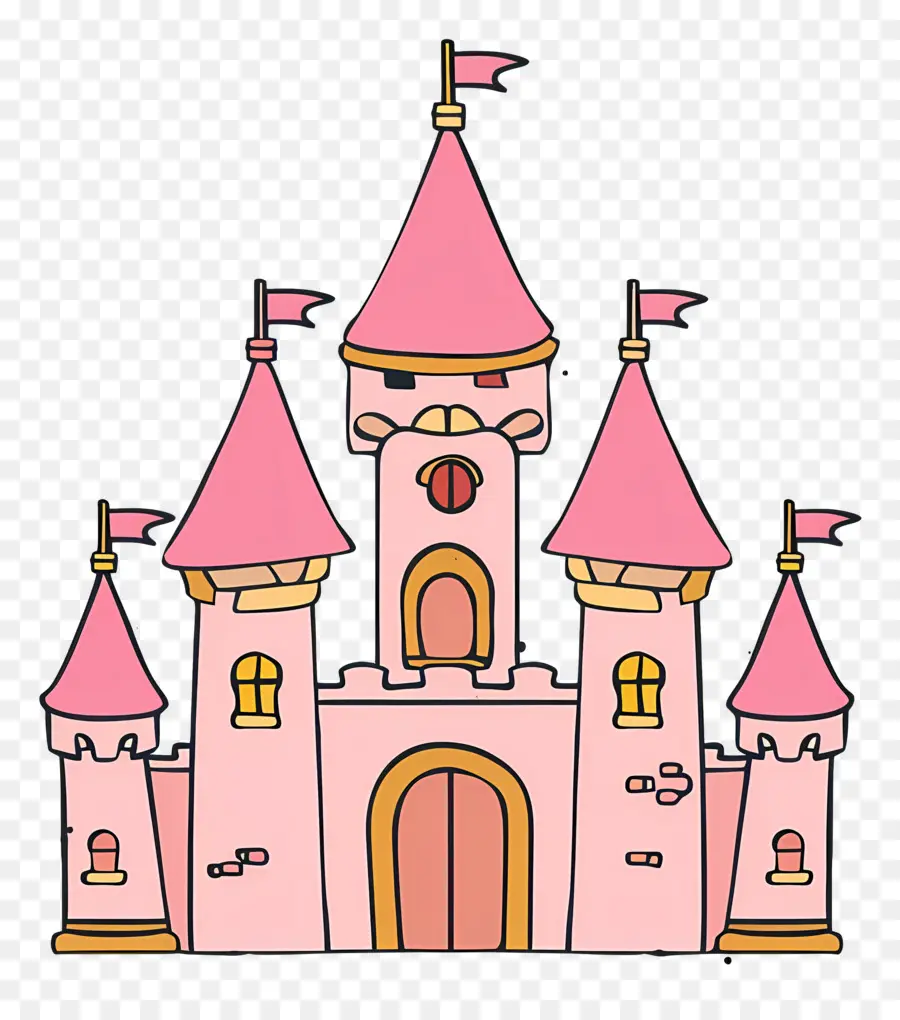 Kastil，Pink Castle PNG