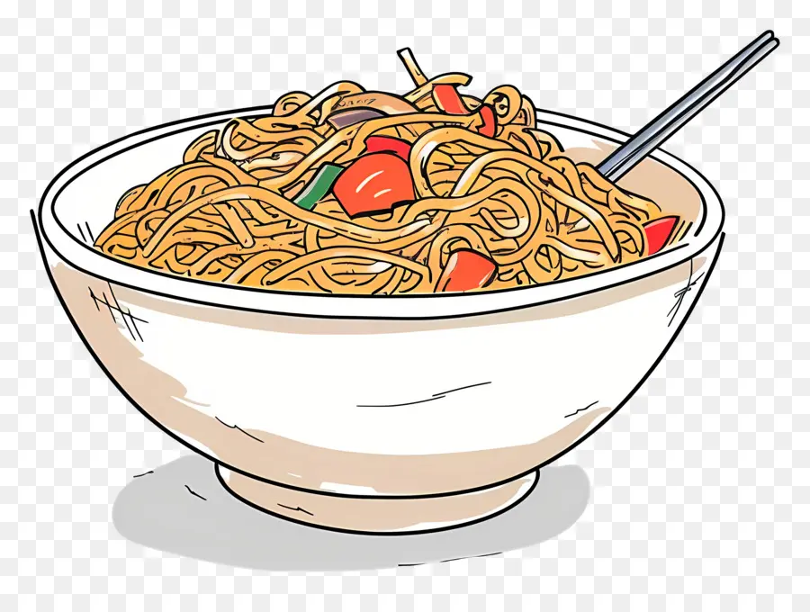 Lo Mein，Mie PNG