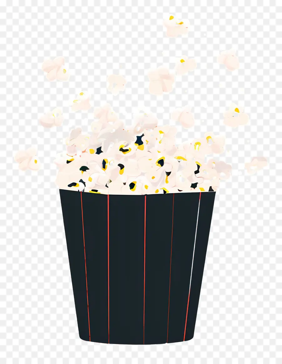 Popcorn，Teh Gelembung PNG