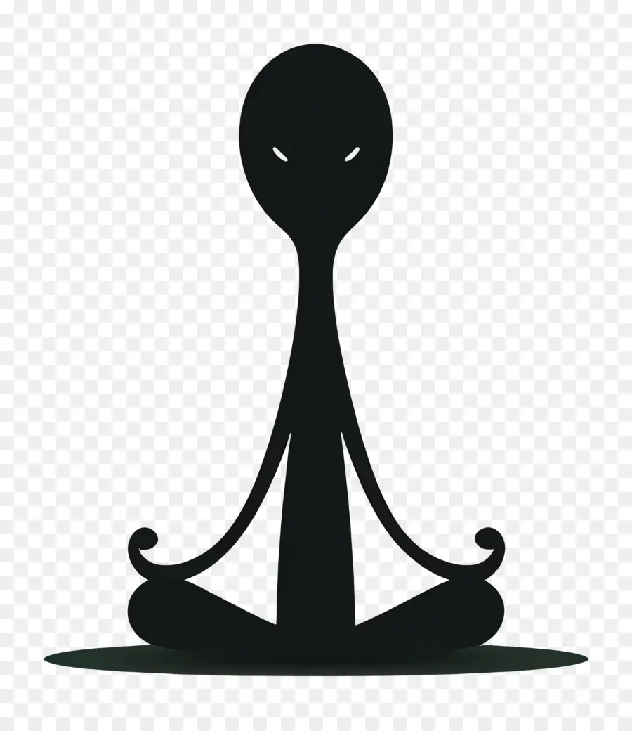 Stick Figure Meditasi，Yoga PNG