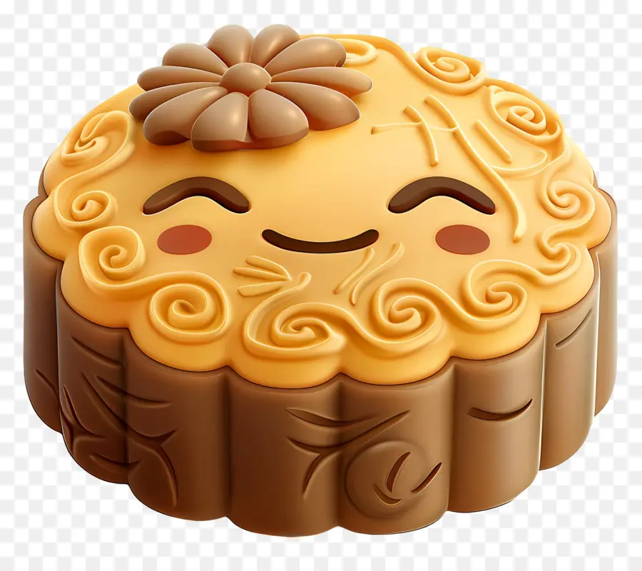 Mooncake，Kue PNG