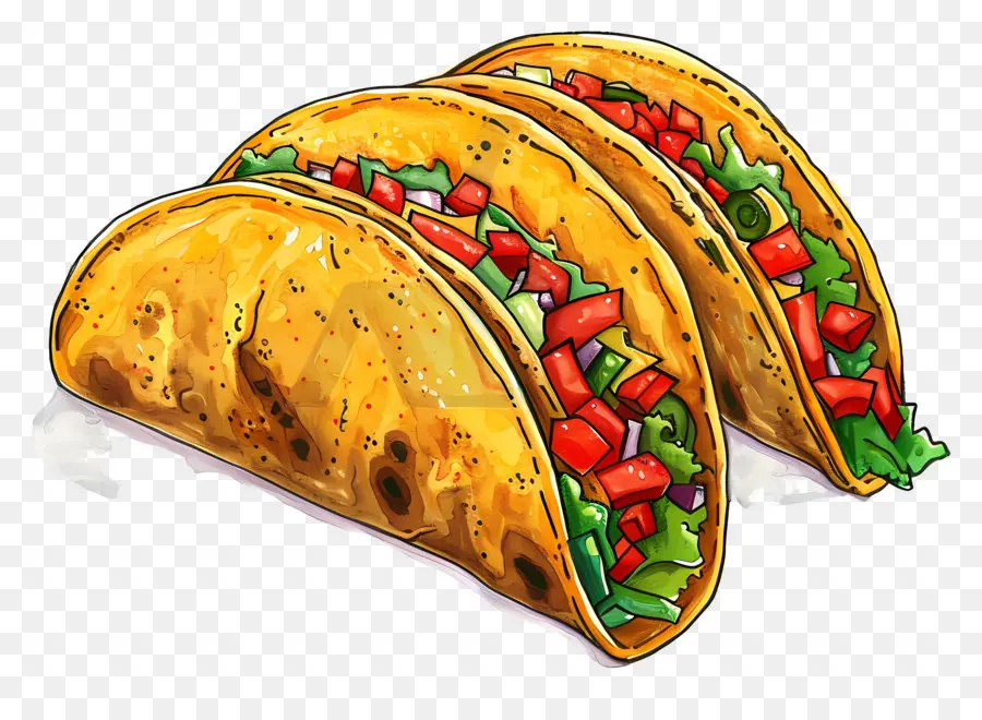 Taco，Taco Meksiko PNG