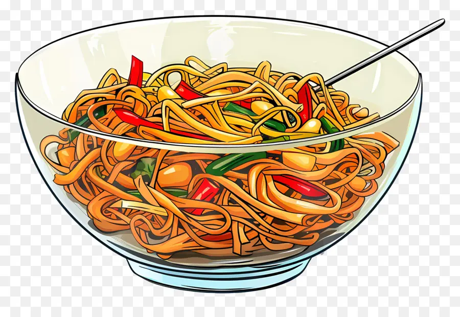 Chow Mein，Spaghetti PNG