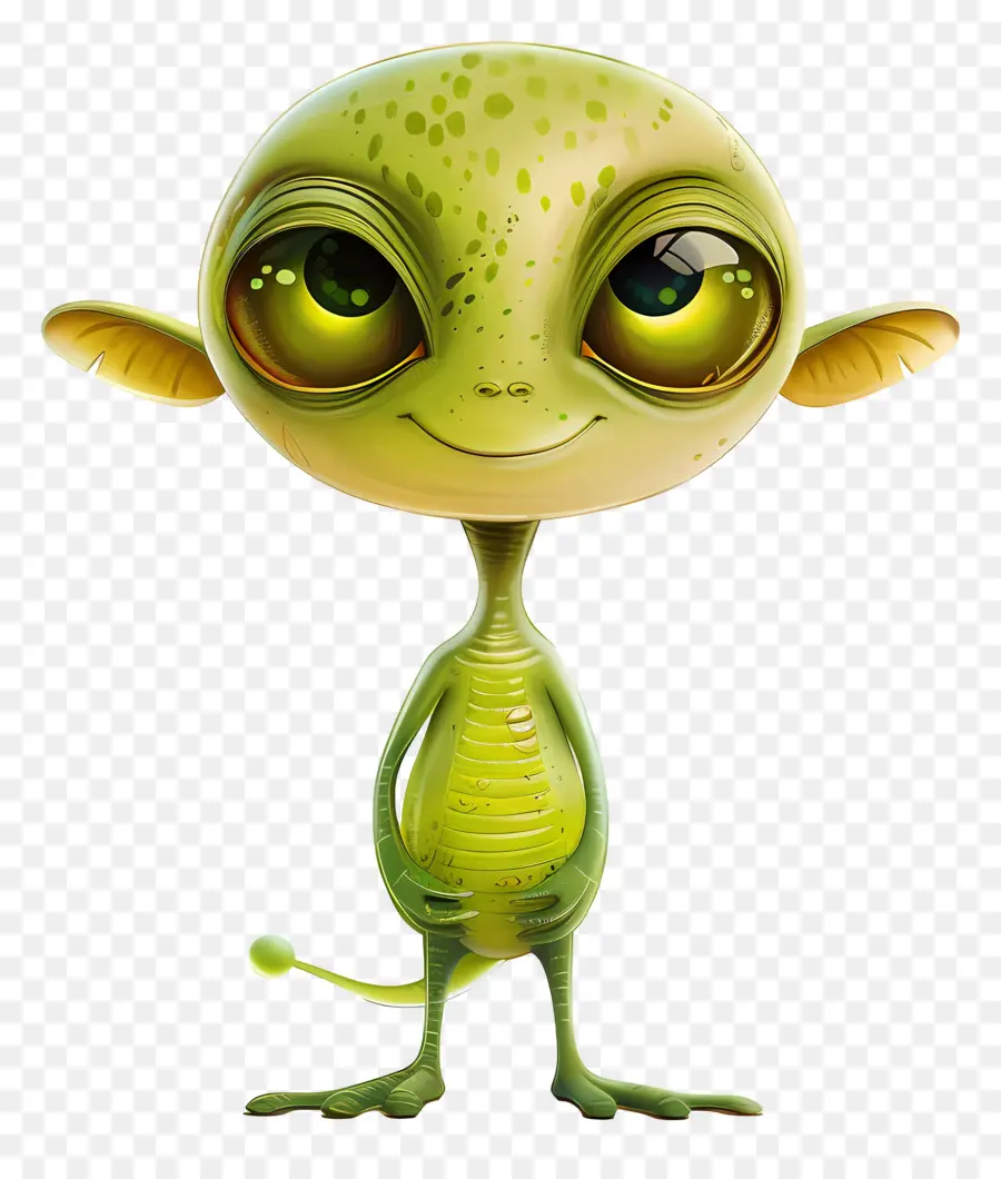 Kartun Asing，Alien PNG