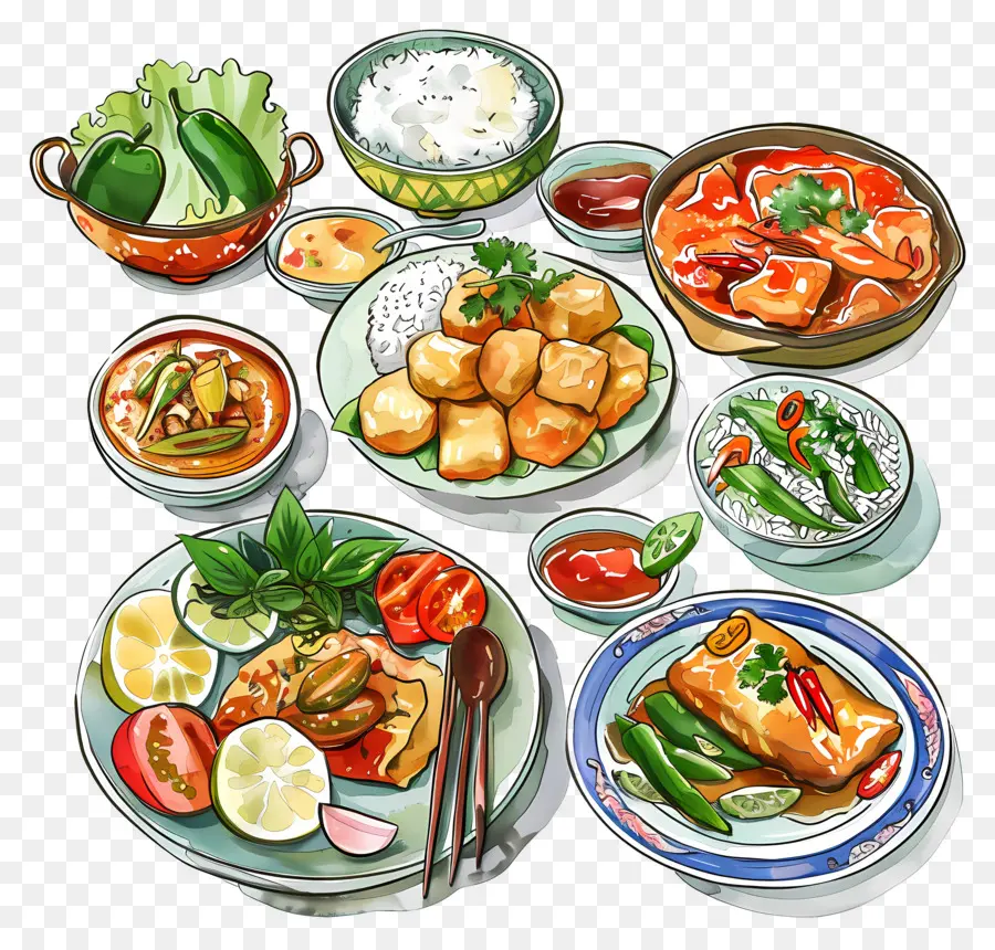 Makanan Thai，Makanan PNG