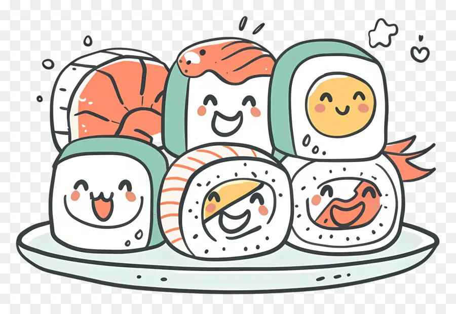 Makanan Jepang，Sushi Gulung PNG