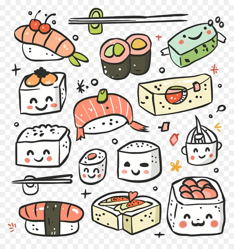 Makanan Jepang，Sushi PNG