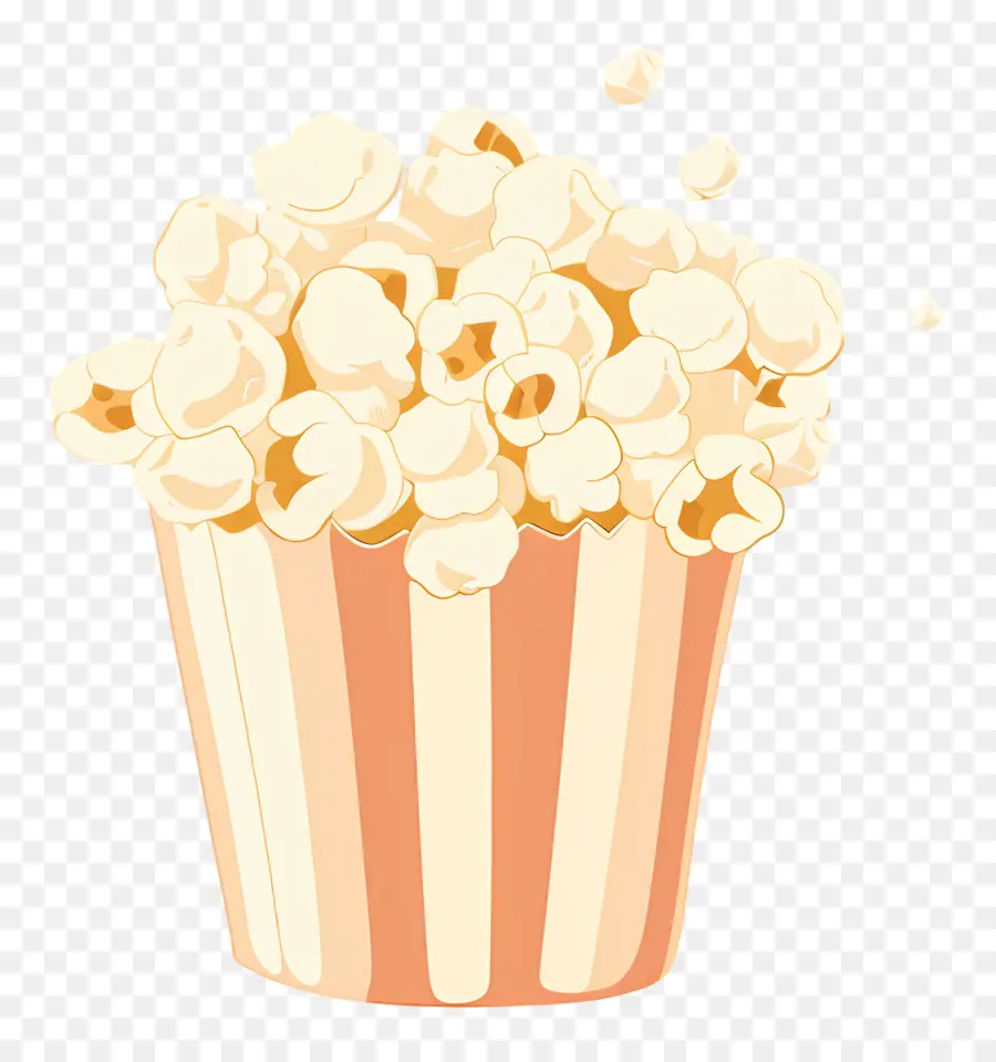 Popcorn，Makanan Ringan PNG