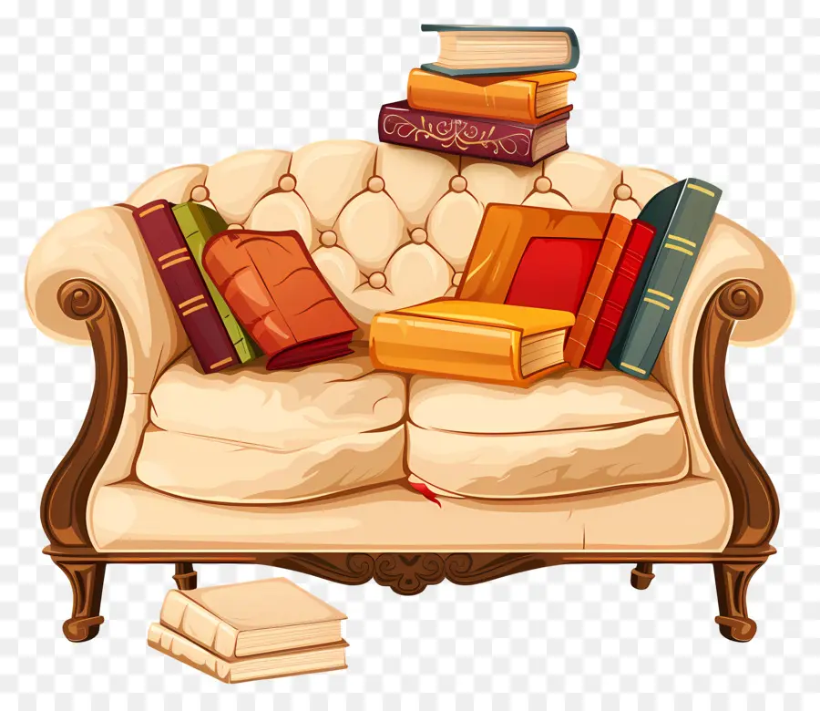 Sofa，Buku PNG