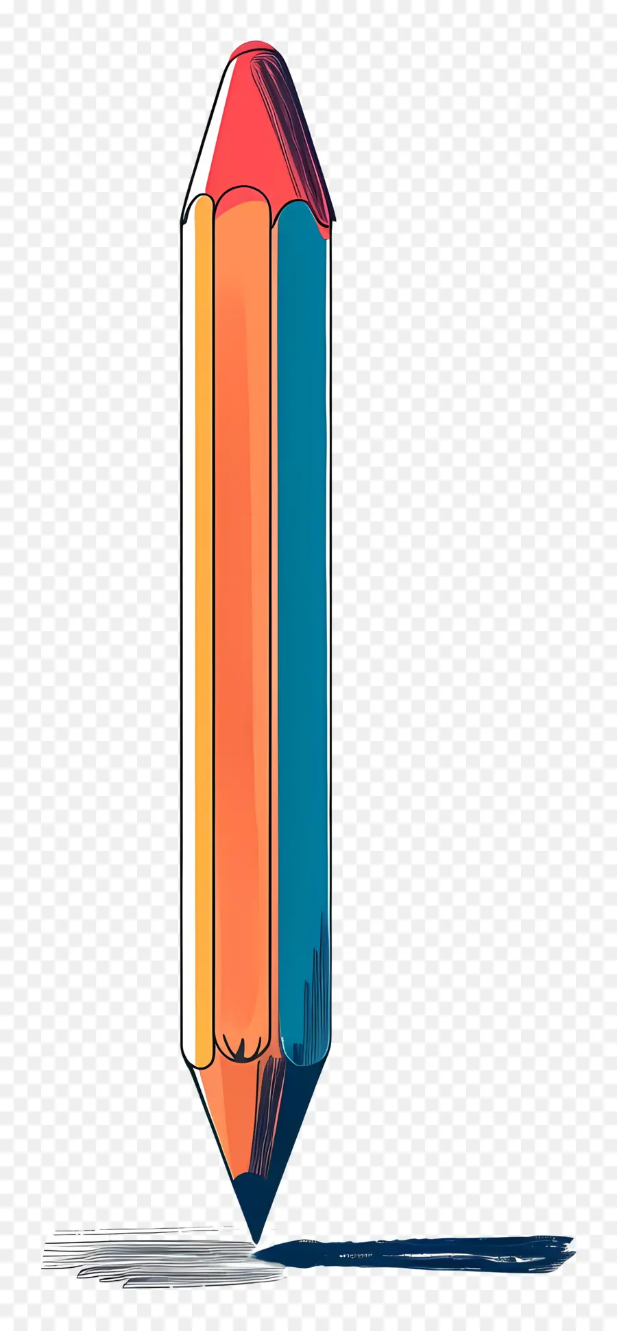 Pensil，Pensil Berwarna Warni PNG