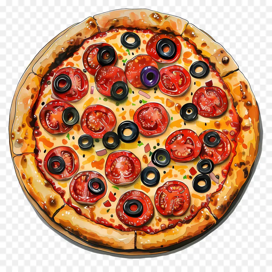 Pizza，Tomat PNG