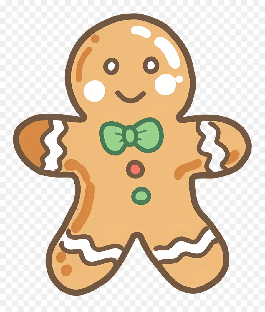 Cookie Gingerbread Natal，Manusia Kue Jahe PNG