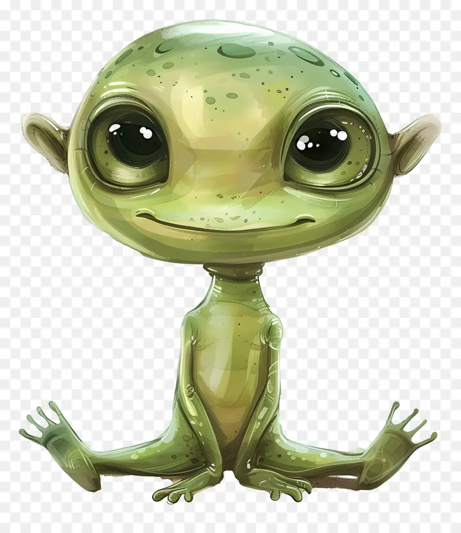 Kartun Asing，Alien PNG