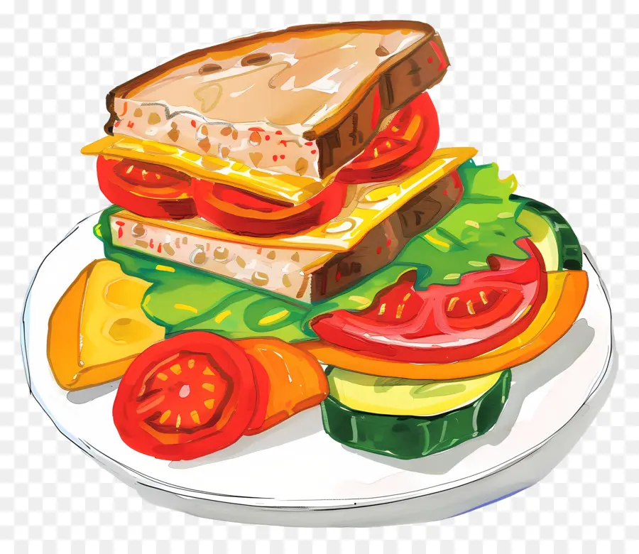 Makanan，Sandwich PNG