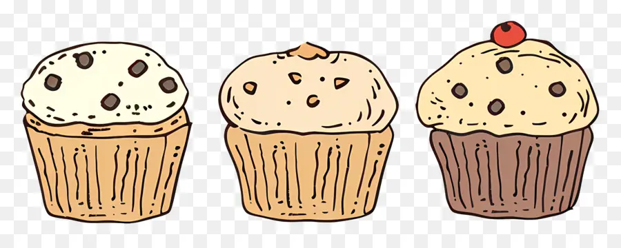 Muffin，Cupcakes PNG