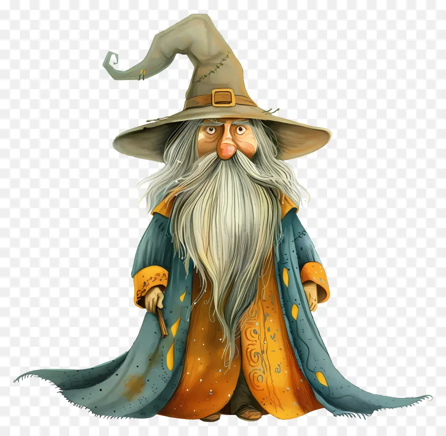 Kartun Wizard，Penyihir Tua PNG