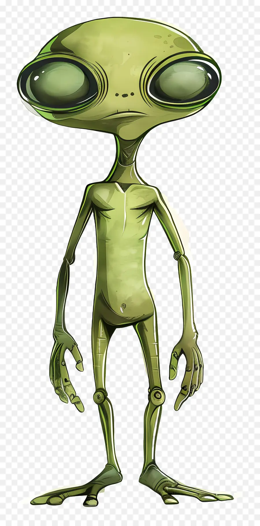 Kartun Asing，Alien PNG