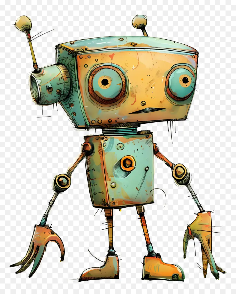 Kartun Robot，Robot PNG