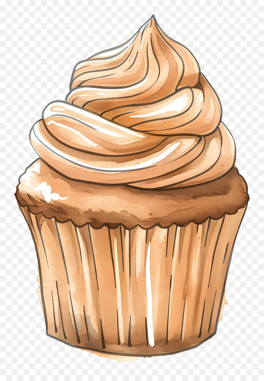 Cupcake Hazelnut，Cupcake PNG