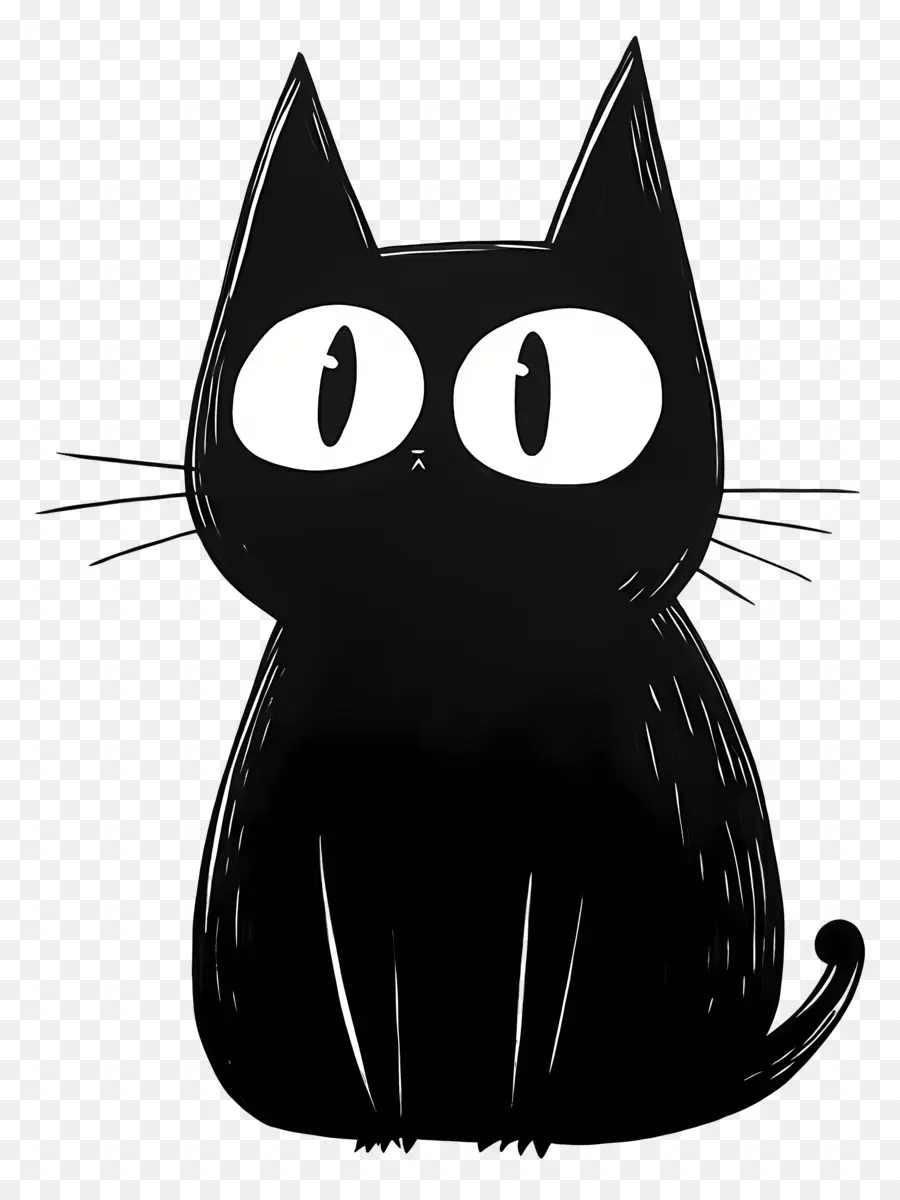 Kuromi，Kucing Hitam PNG