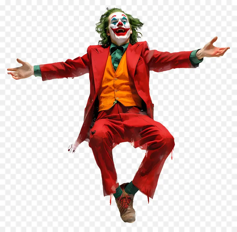 Joker，Badut Berwarna Warni PNG