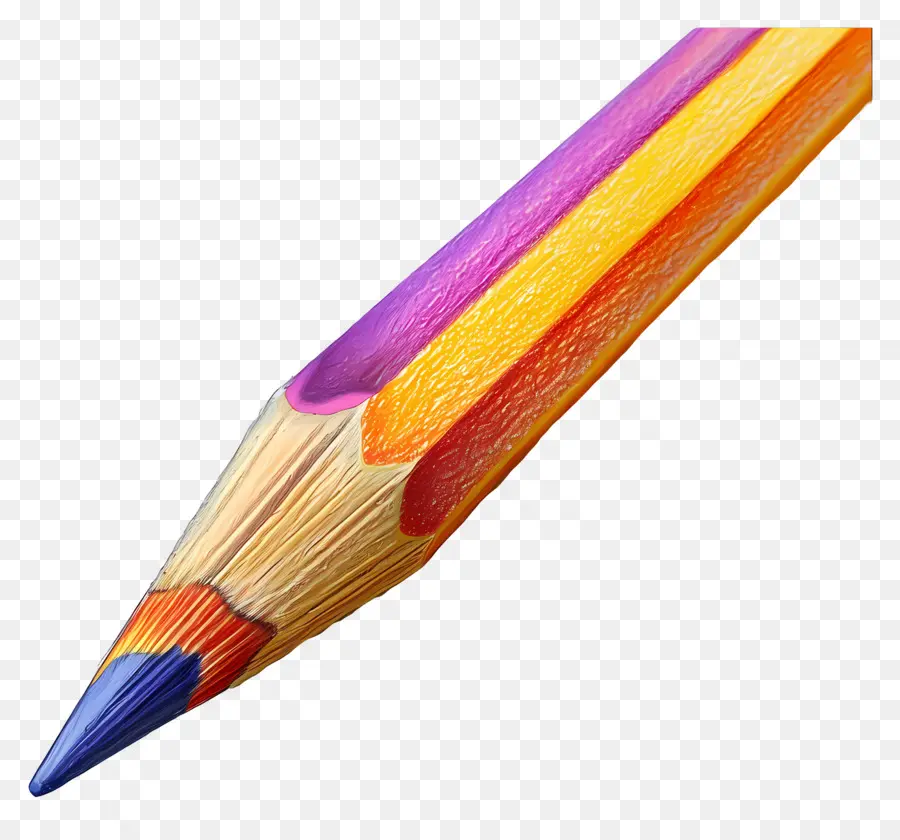 Pensil，Pensil Berwarna Warni PNG