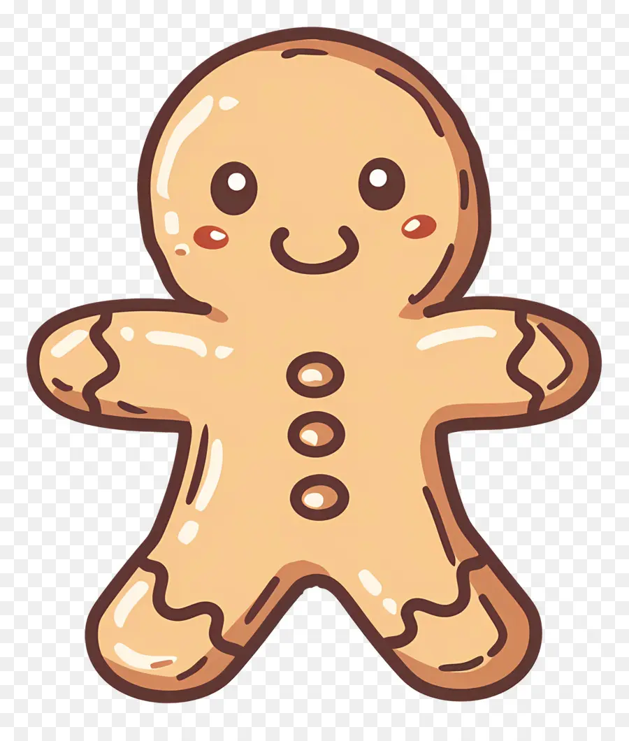 Cookie Gingerbread Natal，Manusia Kue Jahe PNG