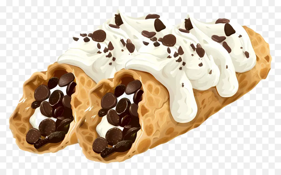 Cannoli，Krim PNG