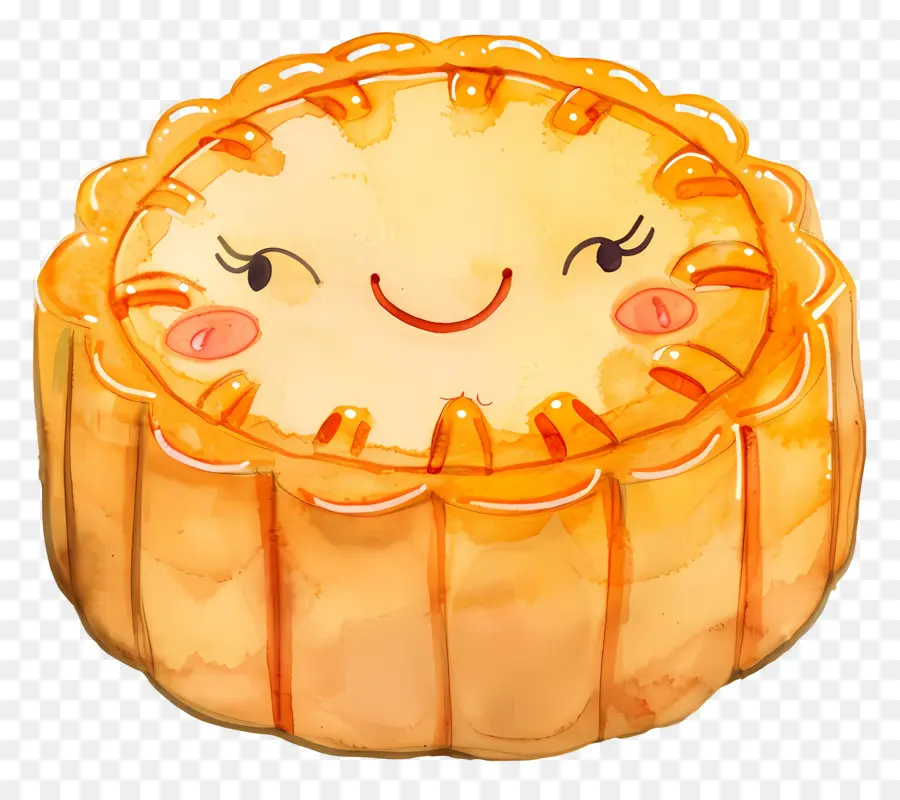 Mooncake，Pai Tersenyum PNG