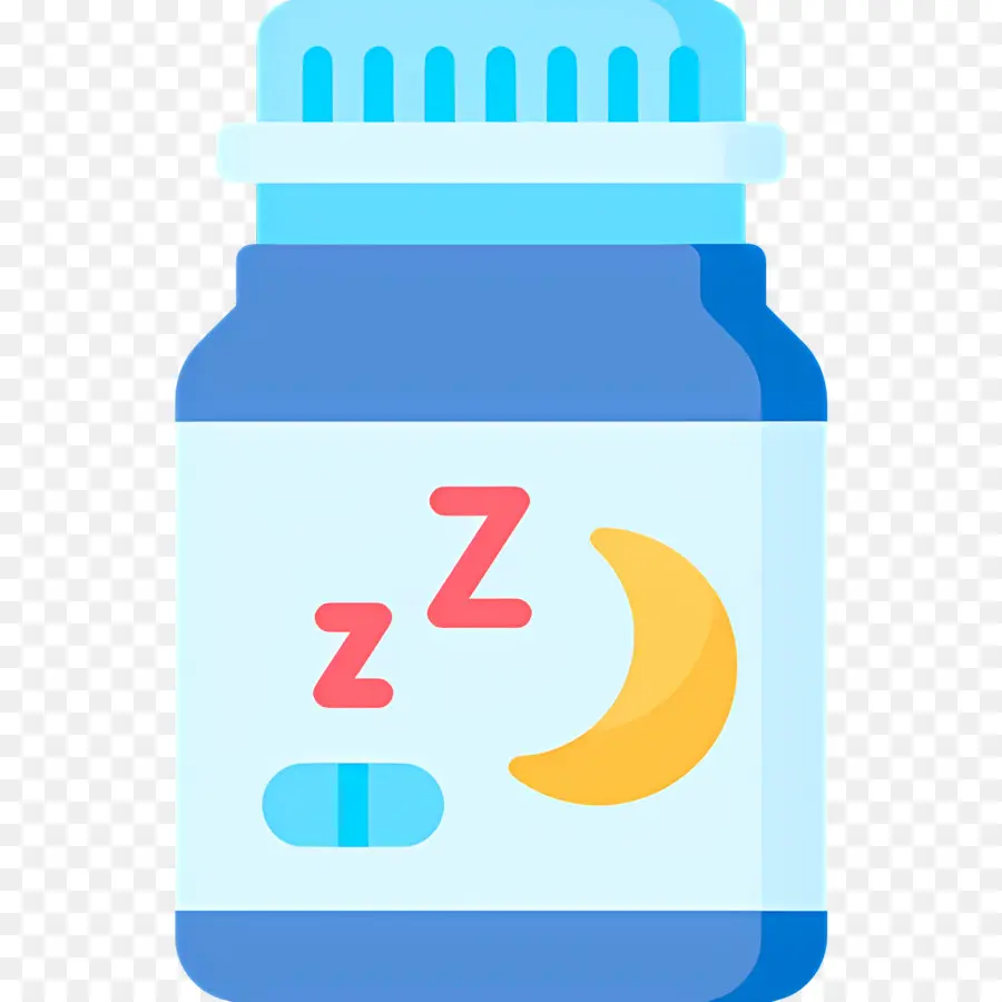 Pil Tidur，Botol Obat Tidur PNG