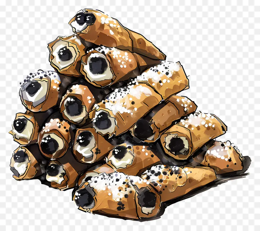 Cannoli，Makanan Penutup PNG