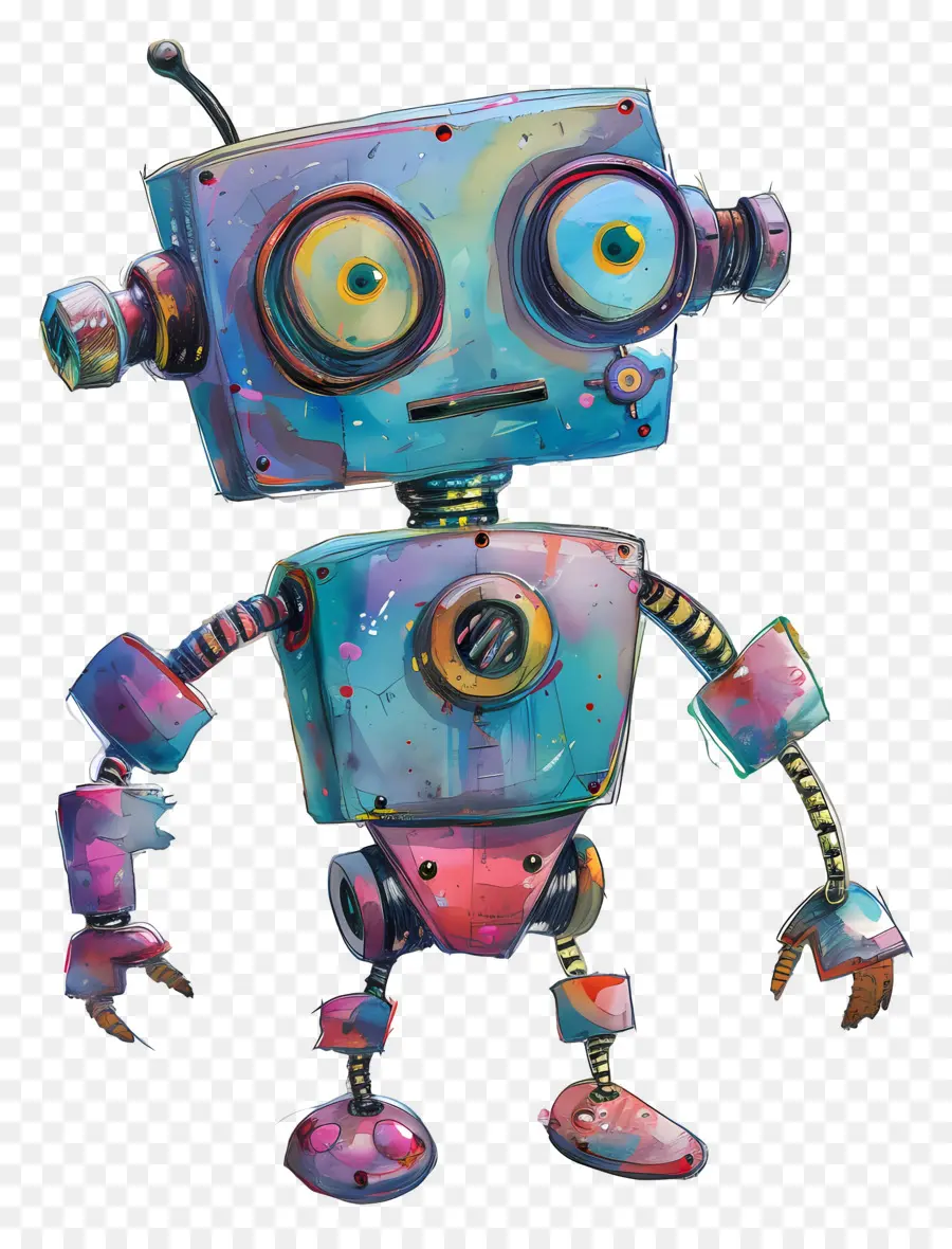 Robot，Logam PNG